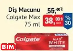 COLGATE MAX DİŞ MACUNU COLGATE MAX DİŞ MACUNU